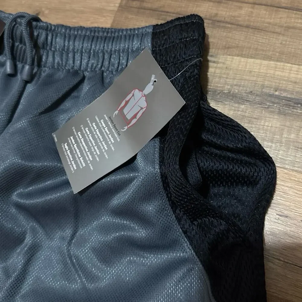Jordan Court Fit Silky Dazzle Shiny Grey Purple Baggy Vintage 395410-064 Shorts